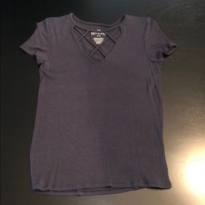 XS American Eagle Dark Grey Top